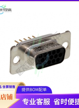 164A17159X【CONN D-SUB HD RCPT 15P VERT SLDR】