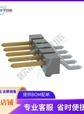 TSM-105-01-SS-SH-A-P【CONN HEADER SMD R/A 5POS 2.54MM】