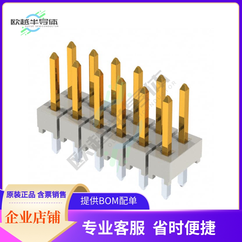 HTSW-106-07-FM-D【CONN HEADER VERT 12POS 2.54MM】