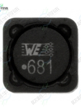 7447709681[电感器FIXED IND 680UH 1.1A 825MOHM SMD]