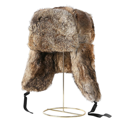 冬季男保暖护耳兔毛冬天棉帽帽子