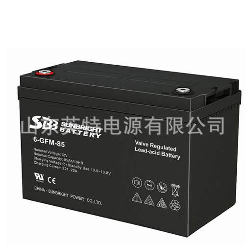 SBB圣豹蓄电池6-GFM-85 12V8H UPS不间断电源 应急照明系统