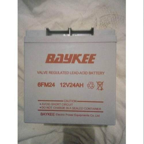 BAYKEE柏克蓄电池6FM24/12V24AH电力系统直流屏UPS配套电源