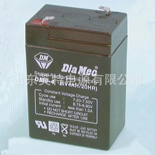 Diamec蓄电池6V4AH DM6-4免维护蓄电池 适用于 仪器 医疗设备