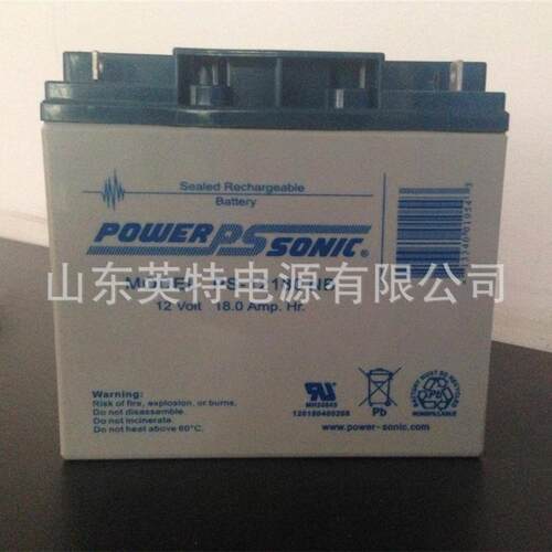 Power sonic电池 PS-12180NB 12Volt 18.0Amp.HR 12V18AH蓄电池