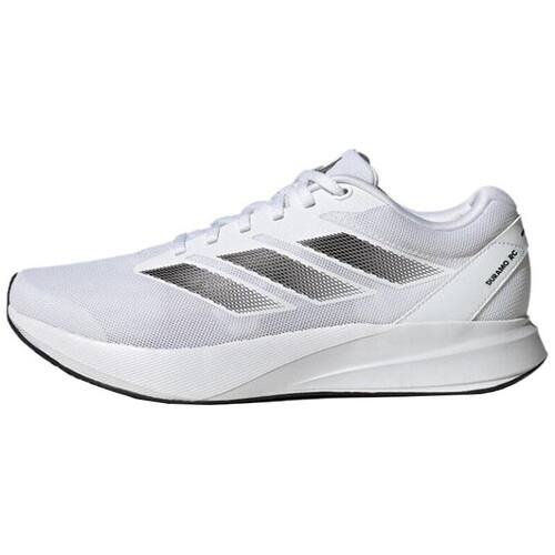Adidas Duramo RC 防滑耐磨 白黑 低帮 跑步鞋 ID2702