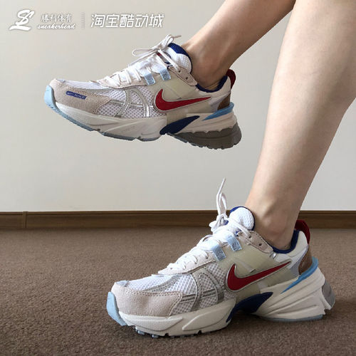 耐克新款Nike V2K Run Runtekk白银男女百搭运动跑步鞋FD0736-100