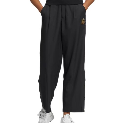 Adidas/阿迪达斯SS22 MC SNAP PANT三叶草女子纽扣直筒长裤IC6586
