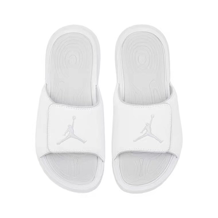 Air Jordan Hydro 6 AJ6乔丹夏季黑白男女运动休闲拖鞋881474-100图片