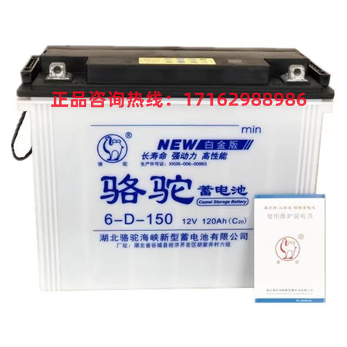 骆驼水电瓶6-D-150拉货三轮车