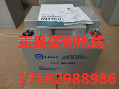 Lesun蓄电池6-FM-40直流屏机房