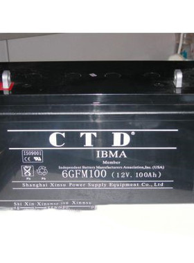 供应德国CTD蓄电池6FMJ100铅晶电池（6V、12V，0.5-280AH）电瓶
