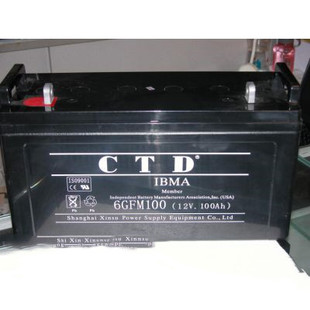 280AH 供应德国CTD蓄电池6FMJ100铅晶电池 0.5 12V 电瓶