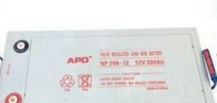 德国APD蓄电池12V200AH 蓄电池6GFM200 太阳能路灯 UPS电源专用