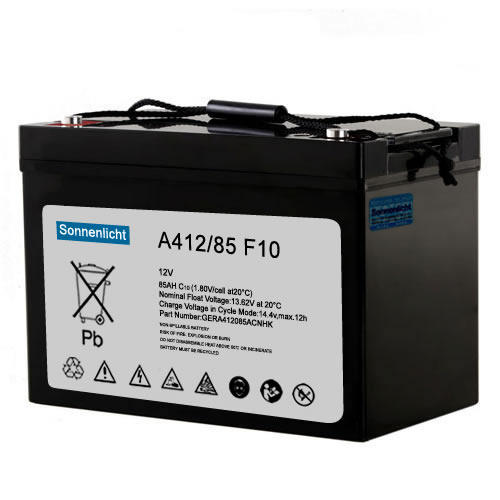 德国阳光蓄电池 a412/85f10 12v85ah 直流屏通信电源用电瓶包邮