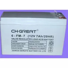 格瑞特蓄电池12V10AH 6-FM-10 铅酸免维护 UPS专用蓄电池