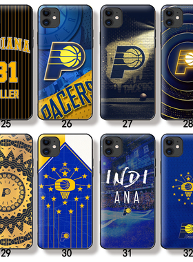 芒客 雷吉·米勒Reggie Miller复古球衣步行者哈利伯顿手机壳西亚卡姆 特纳磨砂软壳防摔保护套苹果15PM ip16