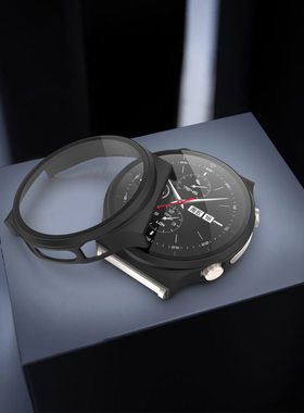 适用华为Watch GT2 Pro保护壳磨砂gt2pro全包ECG电镀透明防摔套配