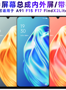 适用于繁神屏幕总成OPPOA91屏幕总成带框oppo a91触摸findx2lite