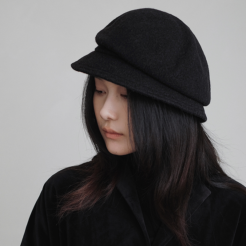 报童帽休闲oversize羊毛