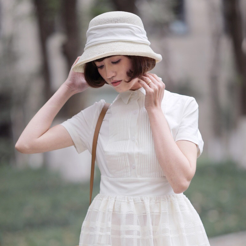 Lion~和风日本手工编织和纸大檐圆顶草帽遮阳帽女夏可水洗,服饰配件/皮带/帽子/围巾,帽子,淘宝优惠券,粉丝福利购,淘宝优惠卷