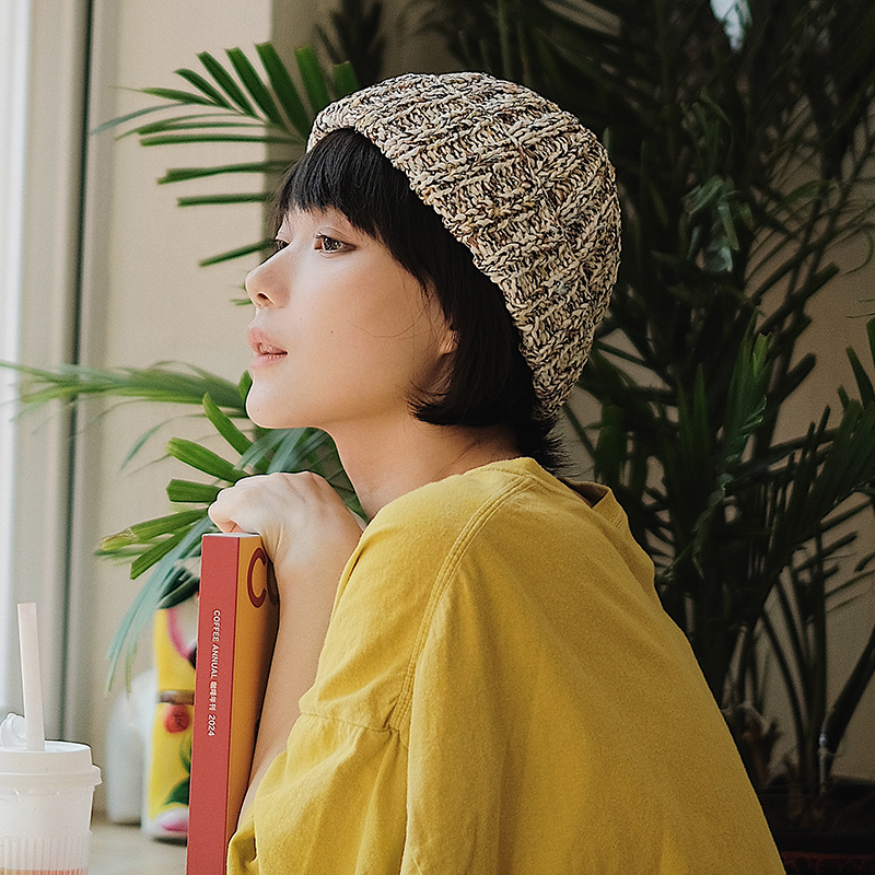 套头帽休闲春夏秋和纸手工编织