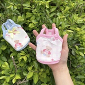 FairyDog私宠定制宠物狗衣服秋冬小奶狗加绒吊带泰迪比熊约克夏