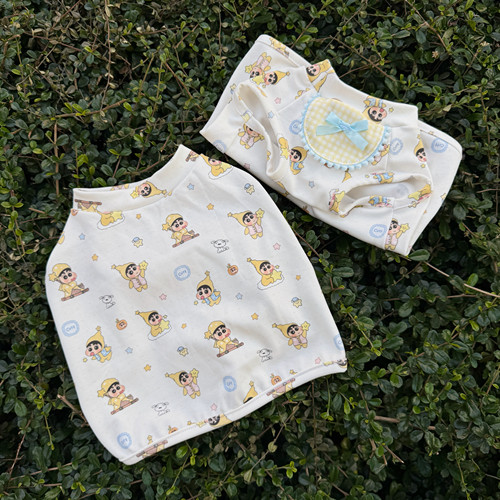 芬儿同款FairyDog私宠定制宠物猫狗衣服套头背心猫咪定制银渐层