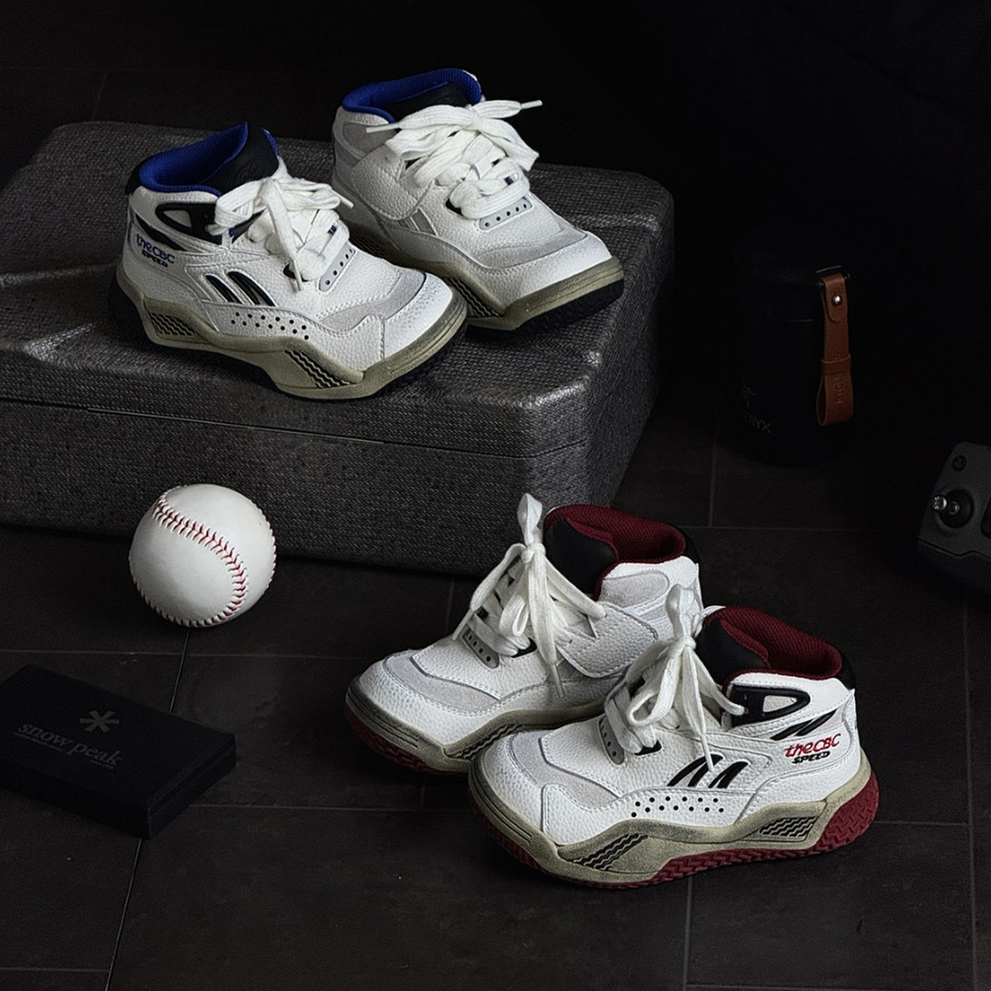 CBC艾尚萌擦色脏脏儿童篮球鞋