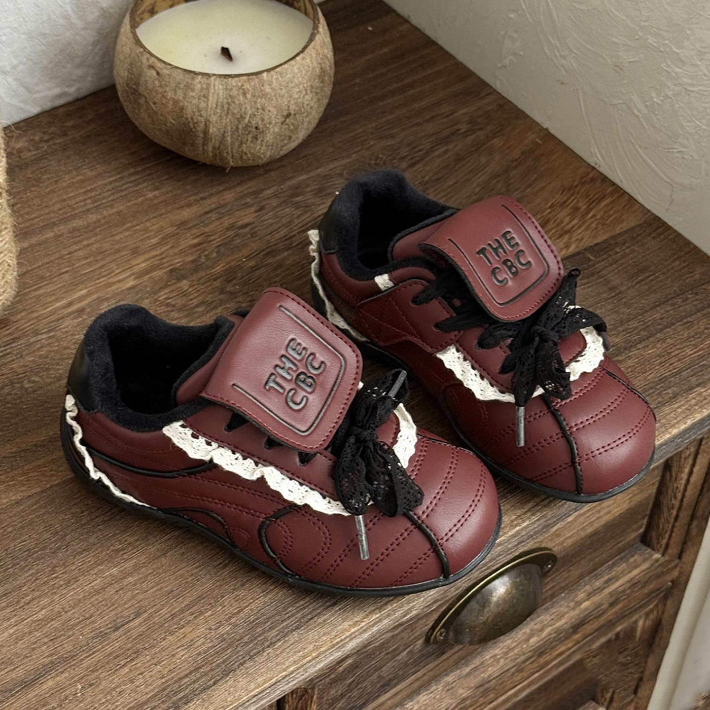 THECBCKIDS女童德训鞋二棉鞋