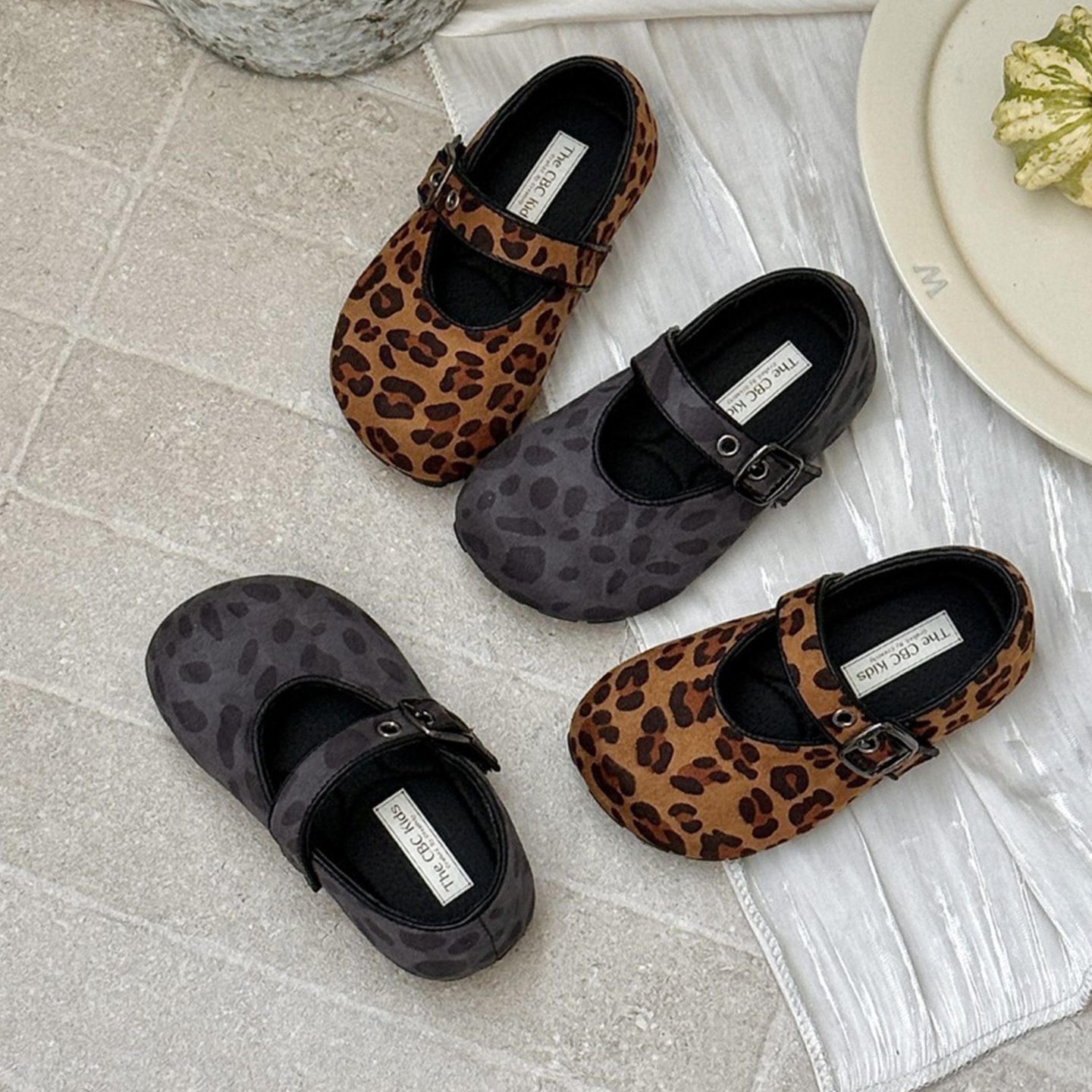 THECBC女童皮鞋幼儿园宝宝鞋