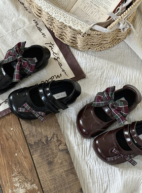 CBC 韩版蝴蝶结儿童公主鞋女童皮鞋2026春秋单鞋软底宝宝演出鞋潮