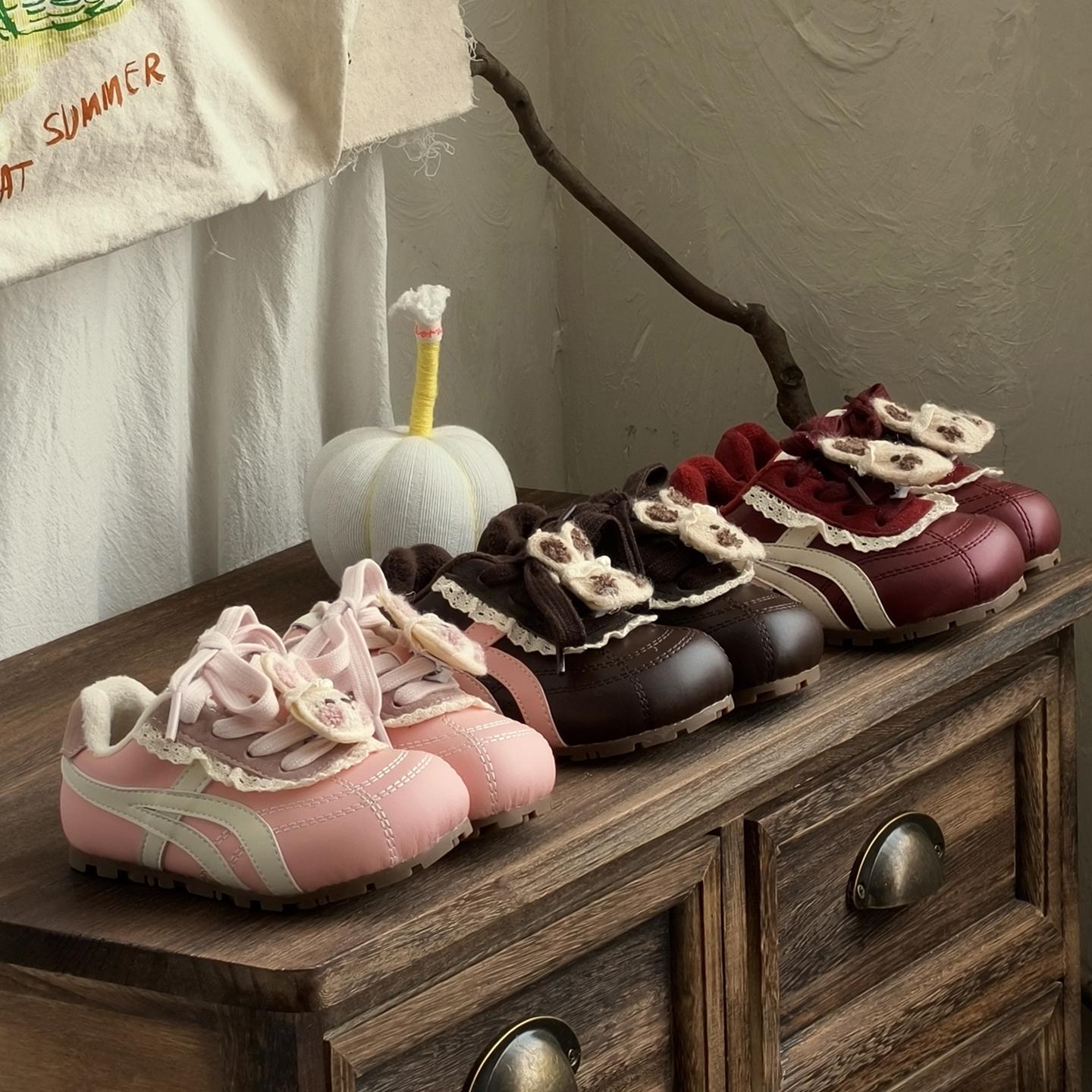 CBC儿童德训鞋女童运动鞋阿甘鞋