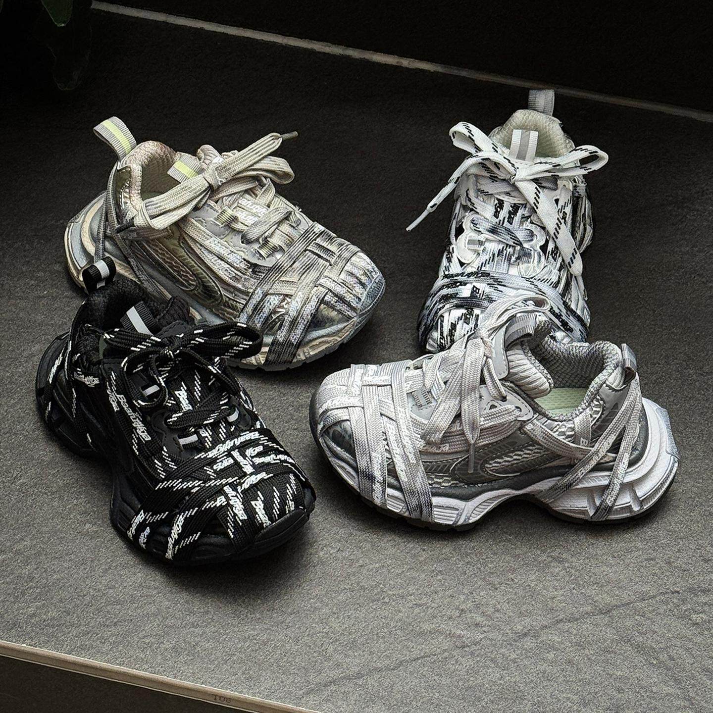 ASM做旧脏脏儿童巴黎老爹鞋炸街