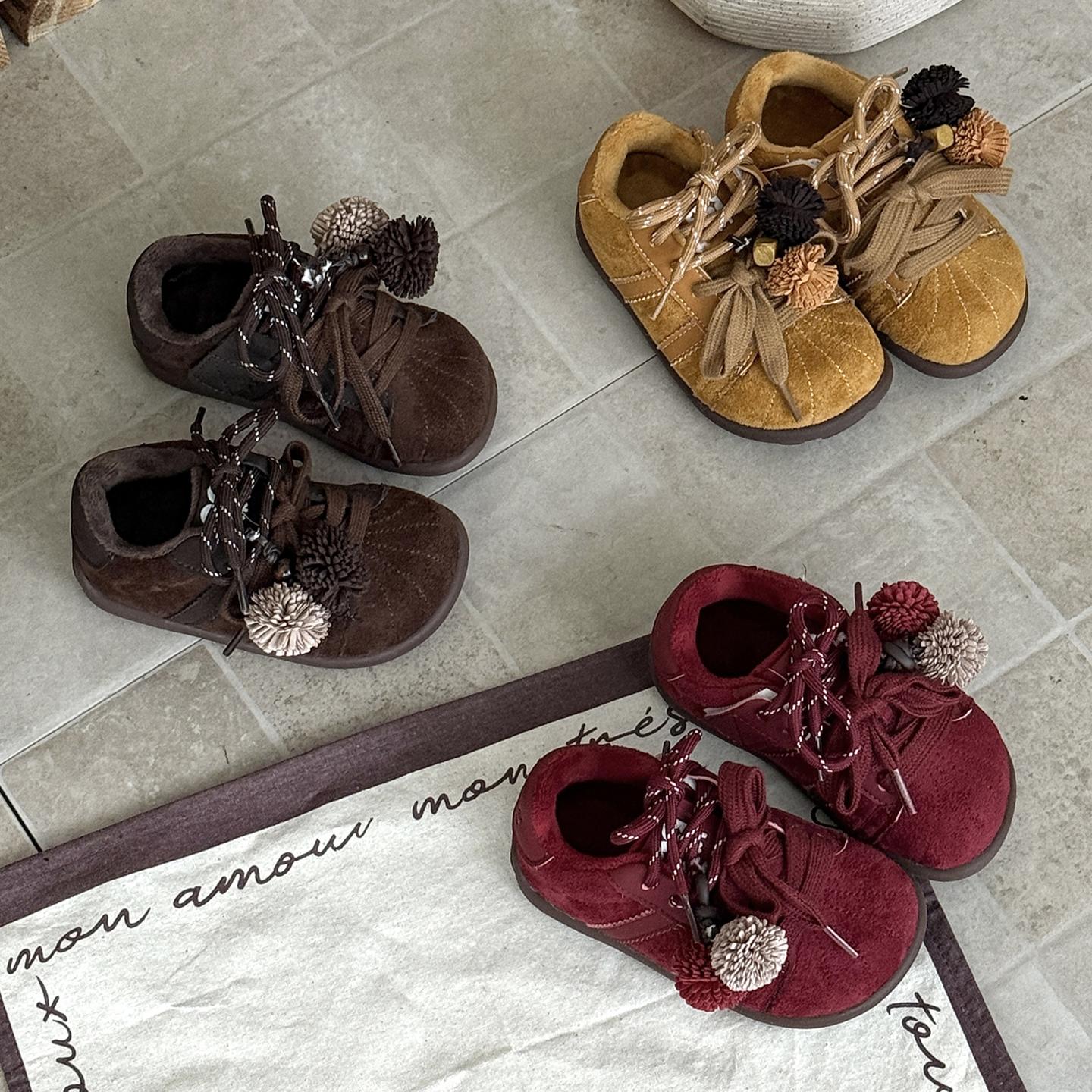 CBC儿童运动鞋2025冬季新款棉鞋