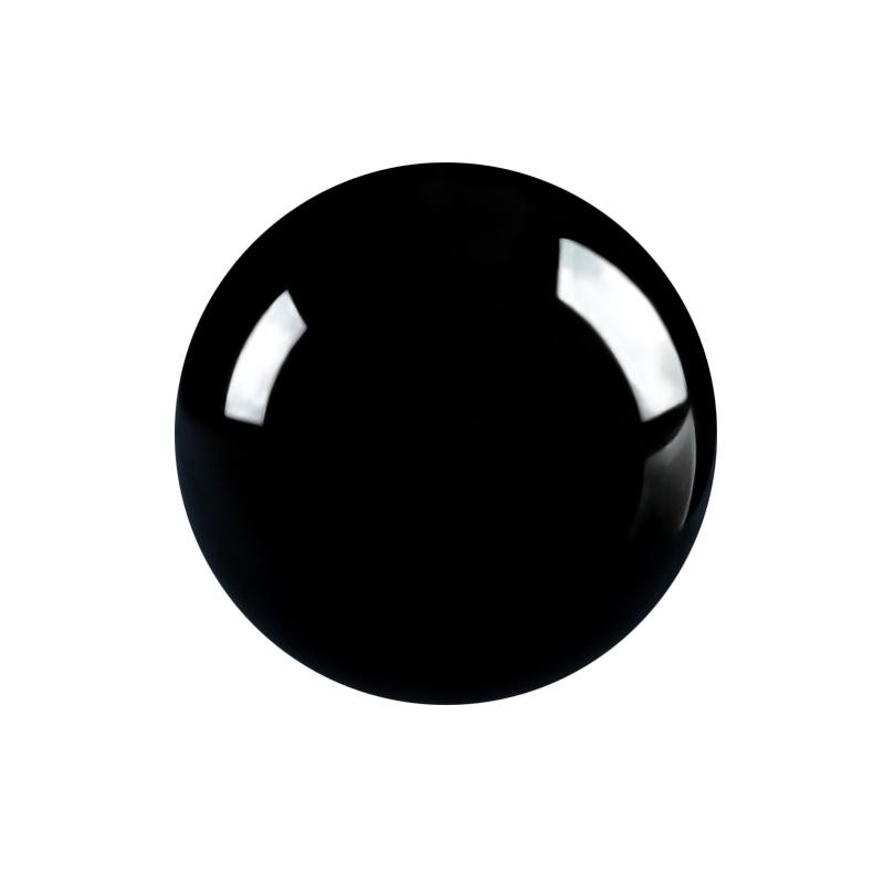 2025梦印天然乌金黑曜石散珠手链diy手工饰品配件半成品串珠材料