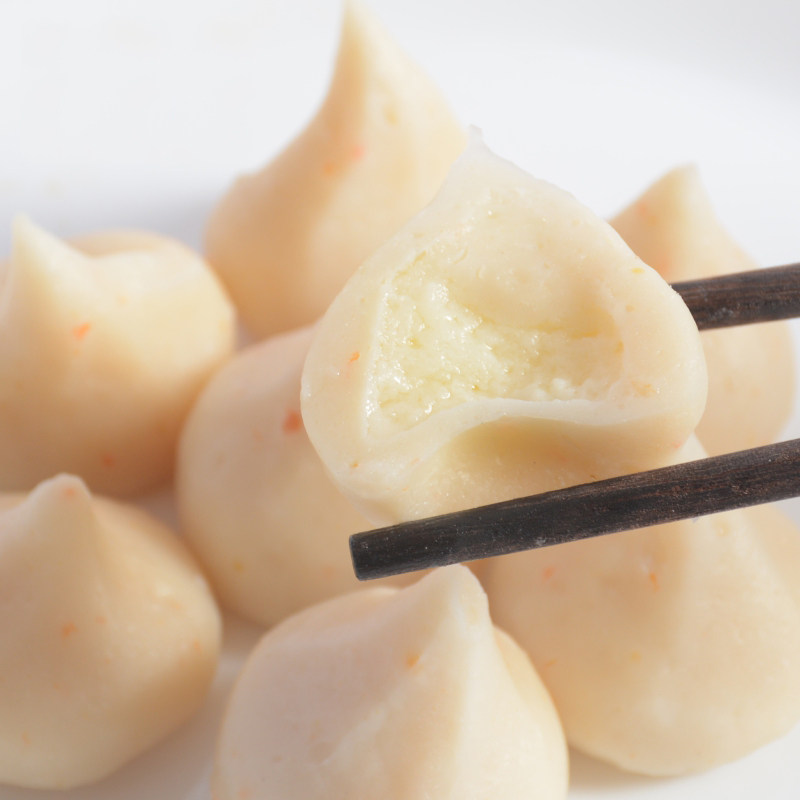 鲜味坊芝士鱼丸400g夹心芝心丸包心丸关东煮火锅丸子麻辣烫食材