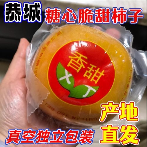 巧克力脆柿子独立真空包装