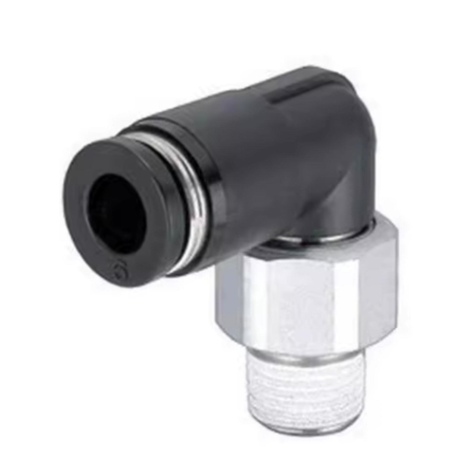 RTCNL接插型米si米型号RTCN4/6/8/10-M5/1/2/3旋转接头弯管型