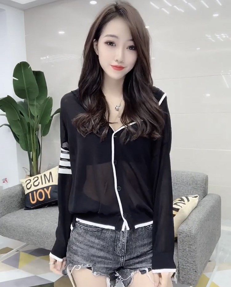 2019早秋新款韩版宽松连帽长袖冰丝针织开衫外套薄款防嗮上衣女夏|ruв категории Цифровые аксессуары, рынок электронных компонентов, электронный элемент, другие компоненты - от Buy2taobao.com для оказания профессиональной услуги покупки агента Taobao