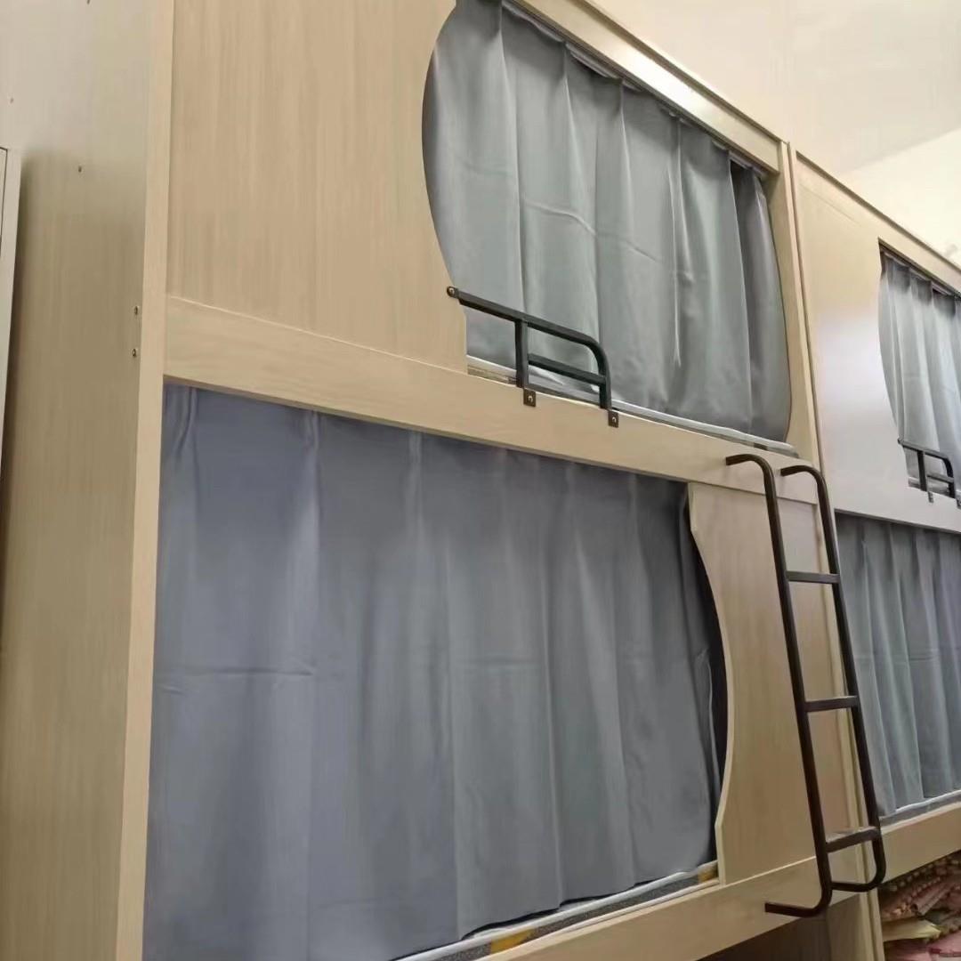 宿舍太空舱上下床考研公寓用床带床帘床垫双层床新中式床宿舍床