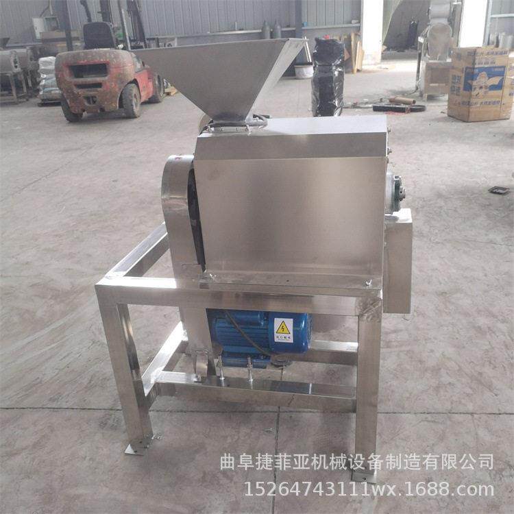 枇杷黄皮果去核打浆机番茄枸杞沙棘原浆提取机商用果蔬打浆机