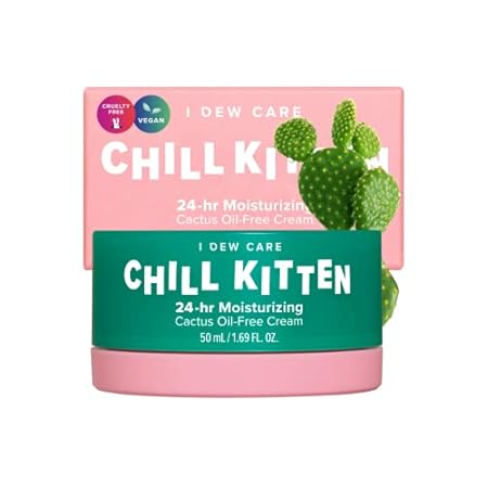 I DEW CARE Moisturizer Face Cream - Chill Kitten | Moring