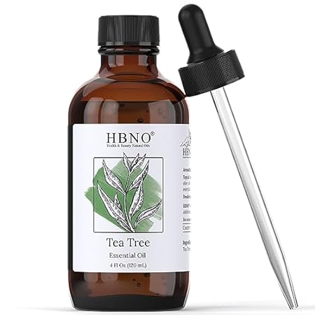 HBNO Tea Tree Essential Oil - Huge 4 oz (120ml) Value Siz