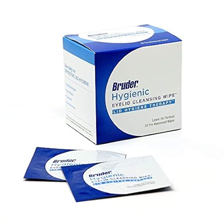 Bruder Hygienic Eyelid Cleansing Wipes | Rinse-Free Exfol