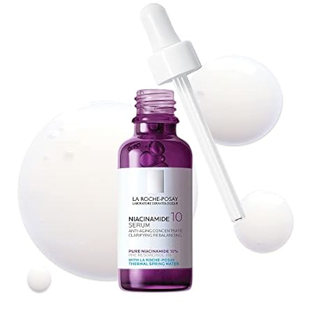 La Roche-Posay Niacinamide 10 Face Serum， Brightening and