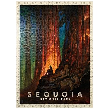 Sequoia National Park: Nature's Cathedral， Vintage Poster
