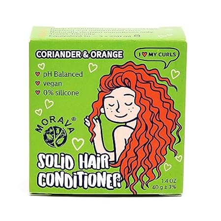 Morava Conditioner Bar for Curly Hair with Marshmallow Ro