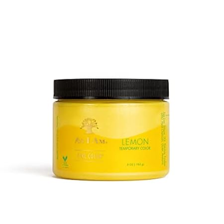 As I Am Curl Color - Lemon Yellow - 6 ounce - Color and C