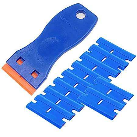 plastic razor scraper mini scrapers tile scraper with 10